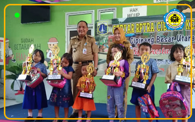 Borong Piala: Siswa PAUD Manyar Ukir Prestasi di Gebyar RPTRA Cibesut Ke-3